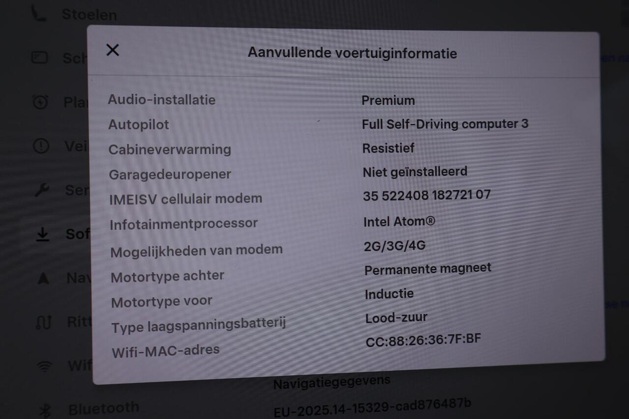 Tesla Model 3 Performance AWD 75 kWh 89,8% SOH, Autopilot computer 3, Lichtmetalen wielen, Lederen interieur, 360 Camera, Panoramadak