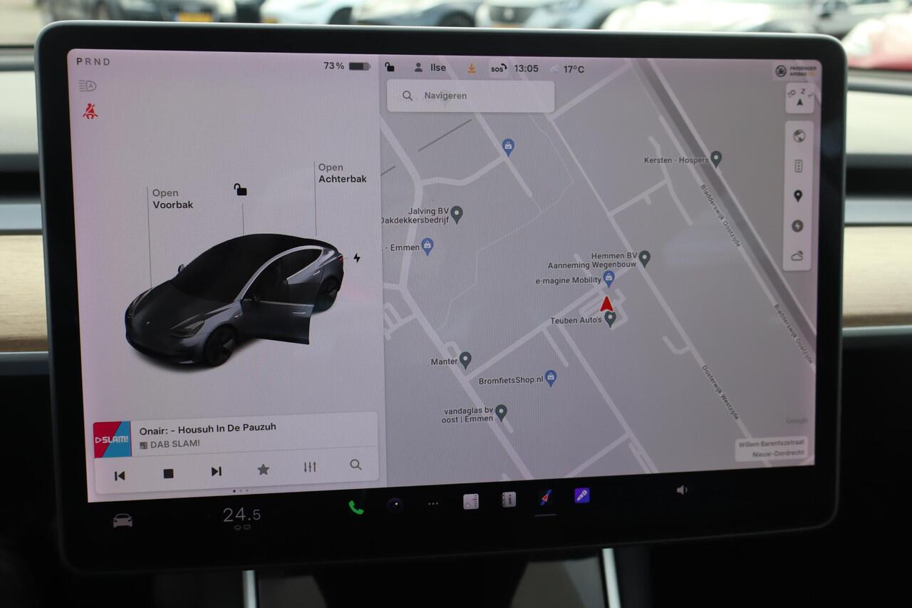 Tesla Model 3 Standard RWD Plus 60 kWh (¤14.864,- excl BTW), 90% SOH, Computer 3, 360 Camera, Autopilot, Trekhaak, Panoramadak