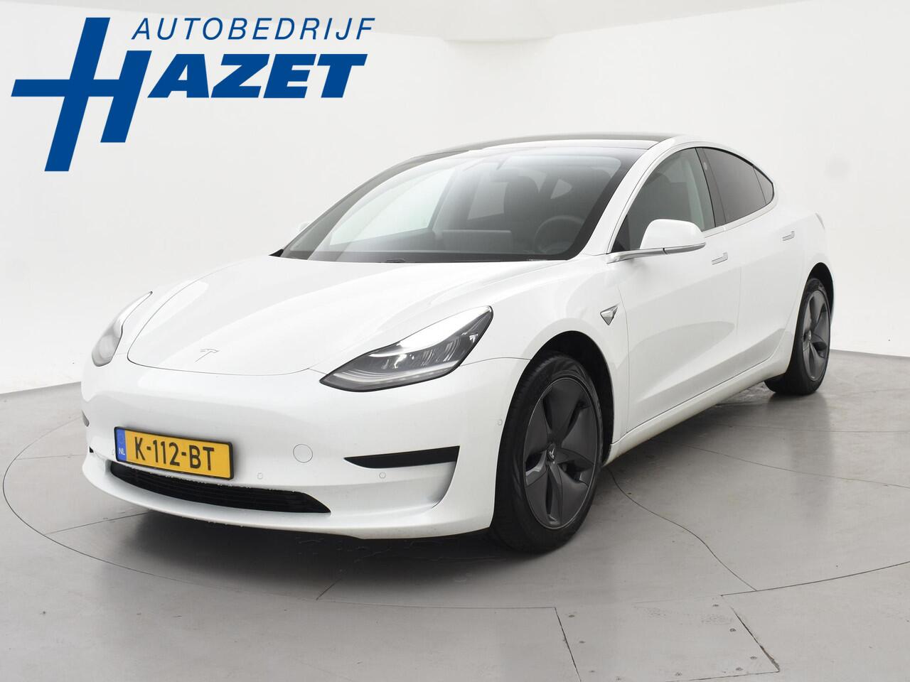 Tesla Model 3 60 kWh RWD *BTW* + LEDER | AUTOPILOT | PANORAMA | 3 CAMERA'S | PRIVACY GLASS