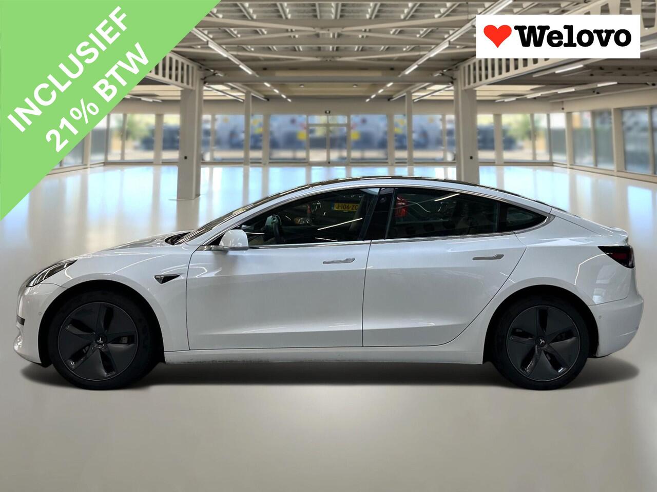 Tesla Model 3 Standard RWD Plus 60 kWh PanoDak, leder..Soh 91.2 %