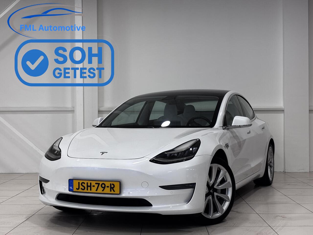 Tesla Model 3 Long Range AWD 75 kWh | Wit leder | Trekhaak | SOH 87% |