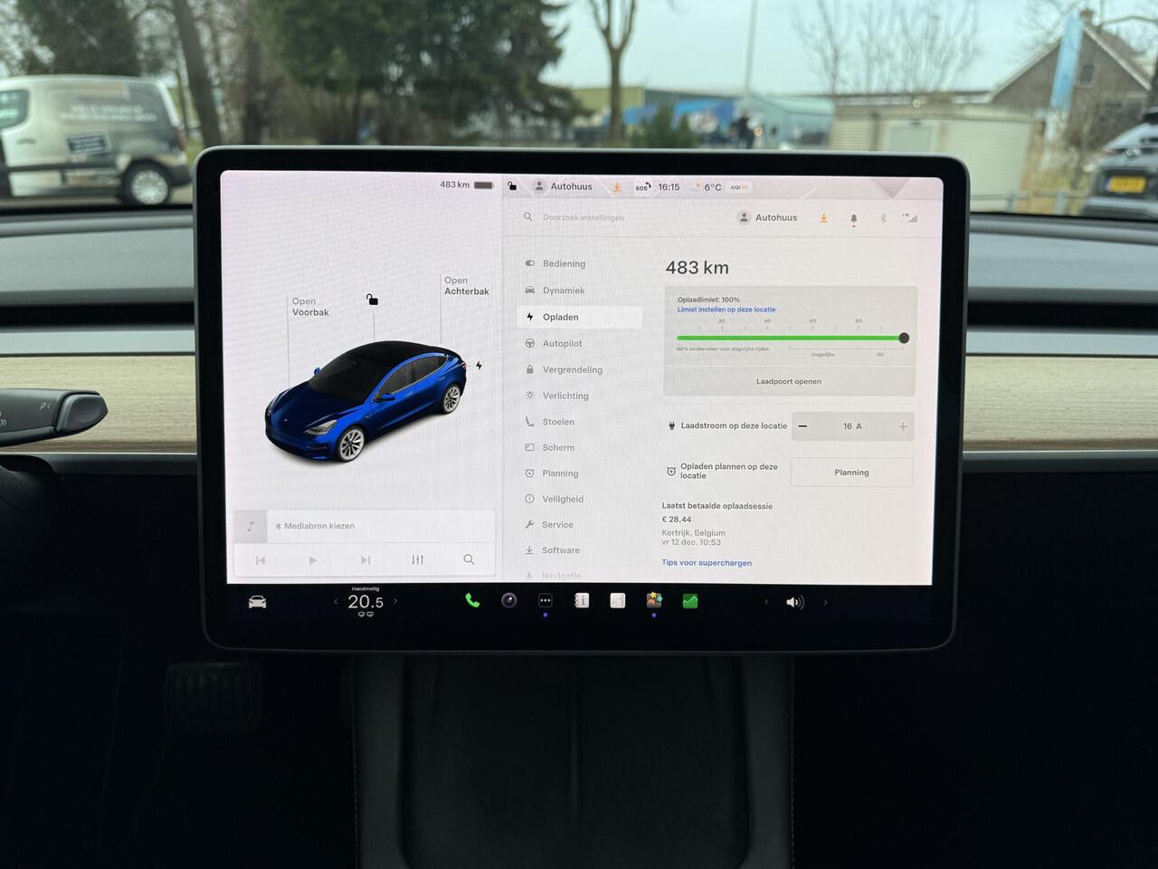 Tesla Model 3 Aut. Long Range Dual Motor AWD | SoH 86% | Trekhaak | Autopilot | Panorama | Leder | 19 Inch |