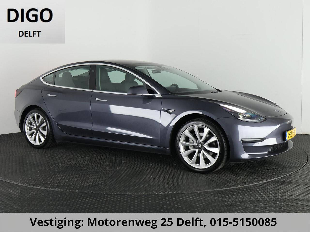 Tesla Model 3 RWD PLUS 60KWH 1e EIG.ACCU SOH 93! BIJNA 2021 GARANTIE TOT 2031* PARKEERSENSOREN V+A . PANORAMADAK . APPLE CARPLAY & ANDROID AUTO . STOELVERWARMING