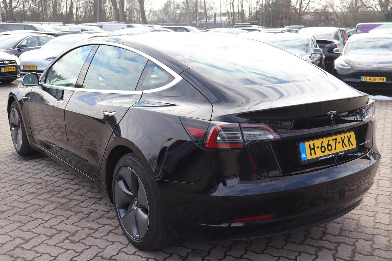 Tesla Model 3 Long Range AWD 75 kWh 89% SOH, Autopilot computer 3.0, 360 Camera, Cruise control, Navigatie, Stoelverwarming