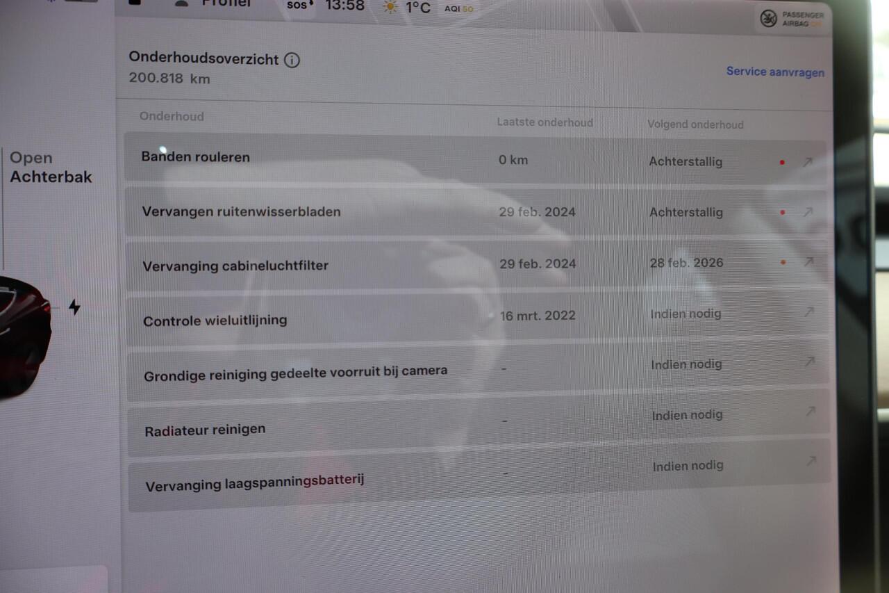 Tesla Model 3 Long Range AWD 75 kWh 89% SOH, Autopilot computer 3.0, 360 Camera, Cruise control, Navigatie, Stoelverwarming