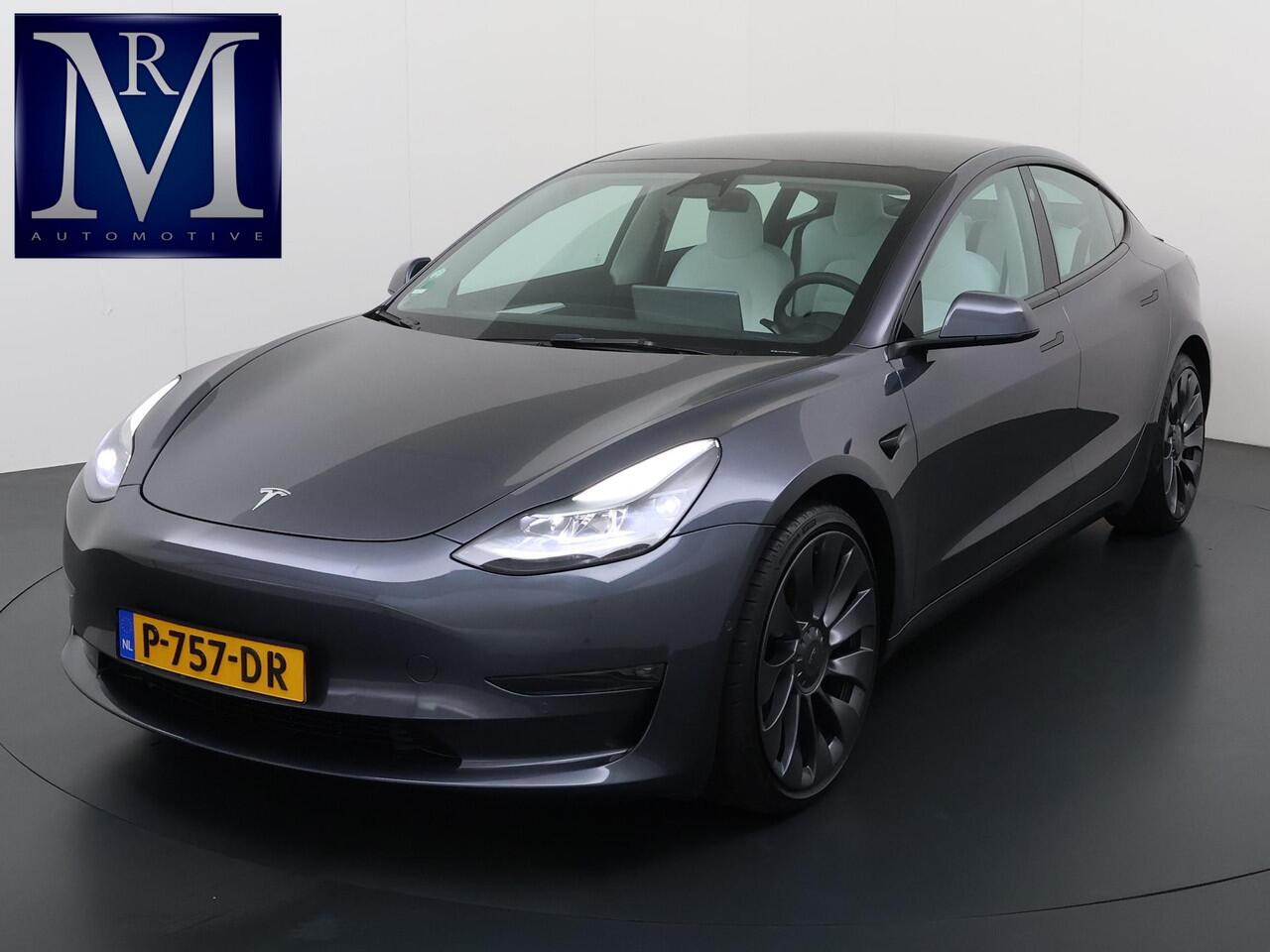 Tesla Model 3 Performance AWD 75 kWh VAN ¤31.900,- NU VOOR SLECHTS ¤29.330,- Uw LENTEVOORDEEL ¤2.570,- |SOH 96% | 20 INCH VELGEN ALS NIEUW | SUPER NETTE AUTO | FABRIEKSGARANTIE OP HOOGVOLTACCU EN AANDRIJFLIJN T/M 03-2030 |