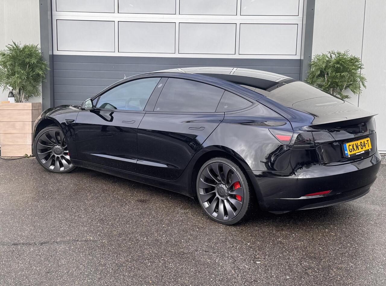 Tesla Model 3 Performance AWD 75 kWh / SPORT STUUR / PANO / SOH 93% /