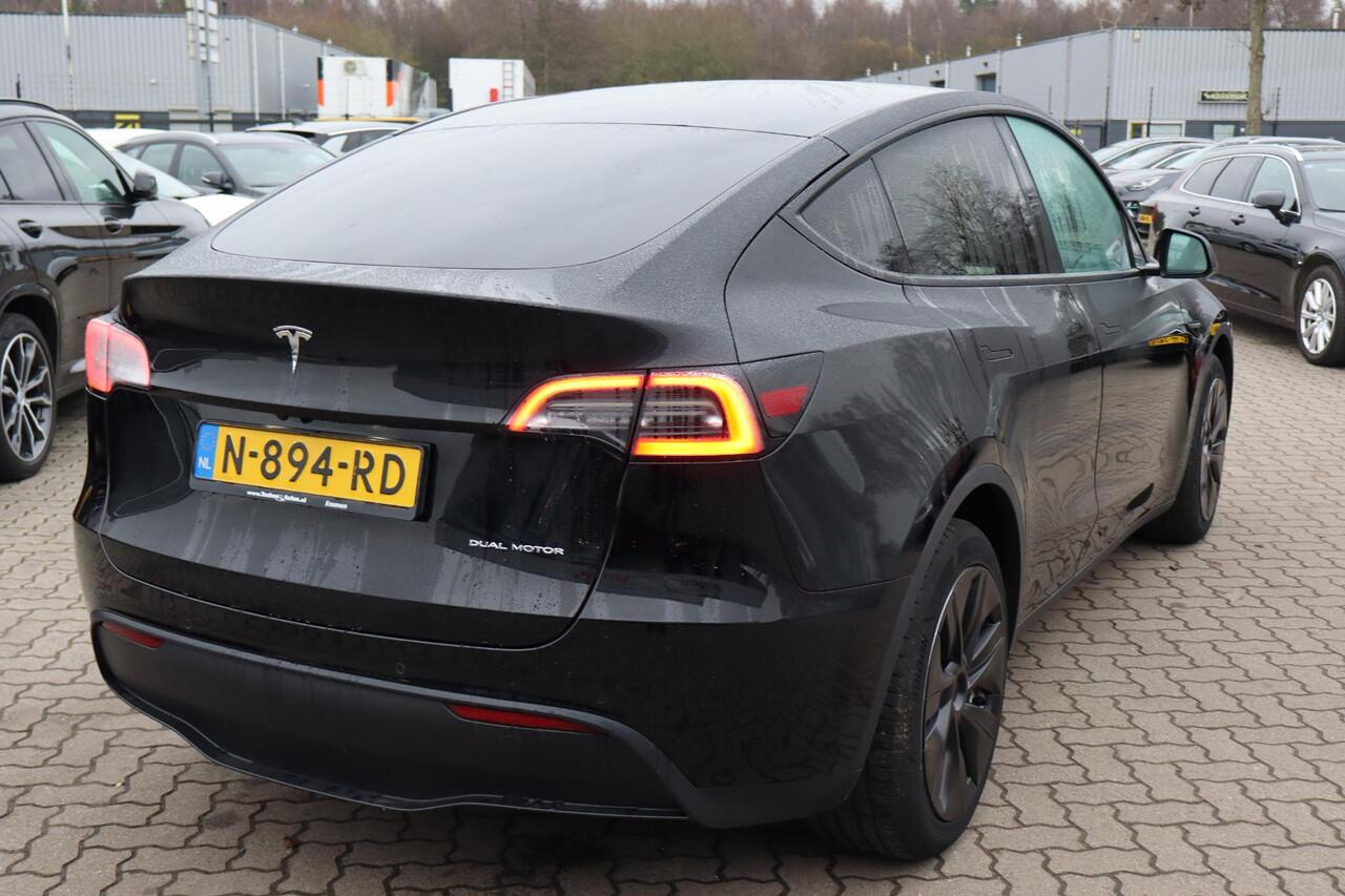 Tesla Model Y Long Range AWD 75 kWh 91,1% SOH, Autopilot computer 3, Wit lederen bekleding, Warmtepomp