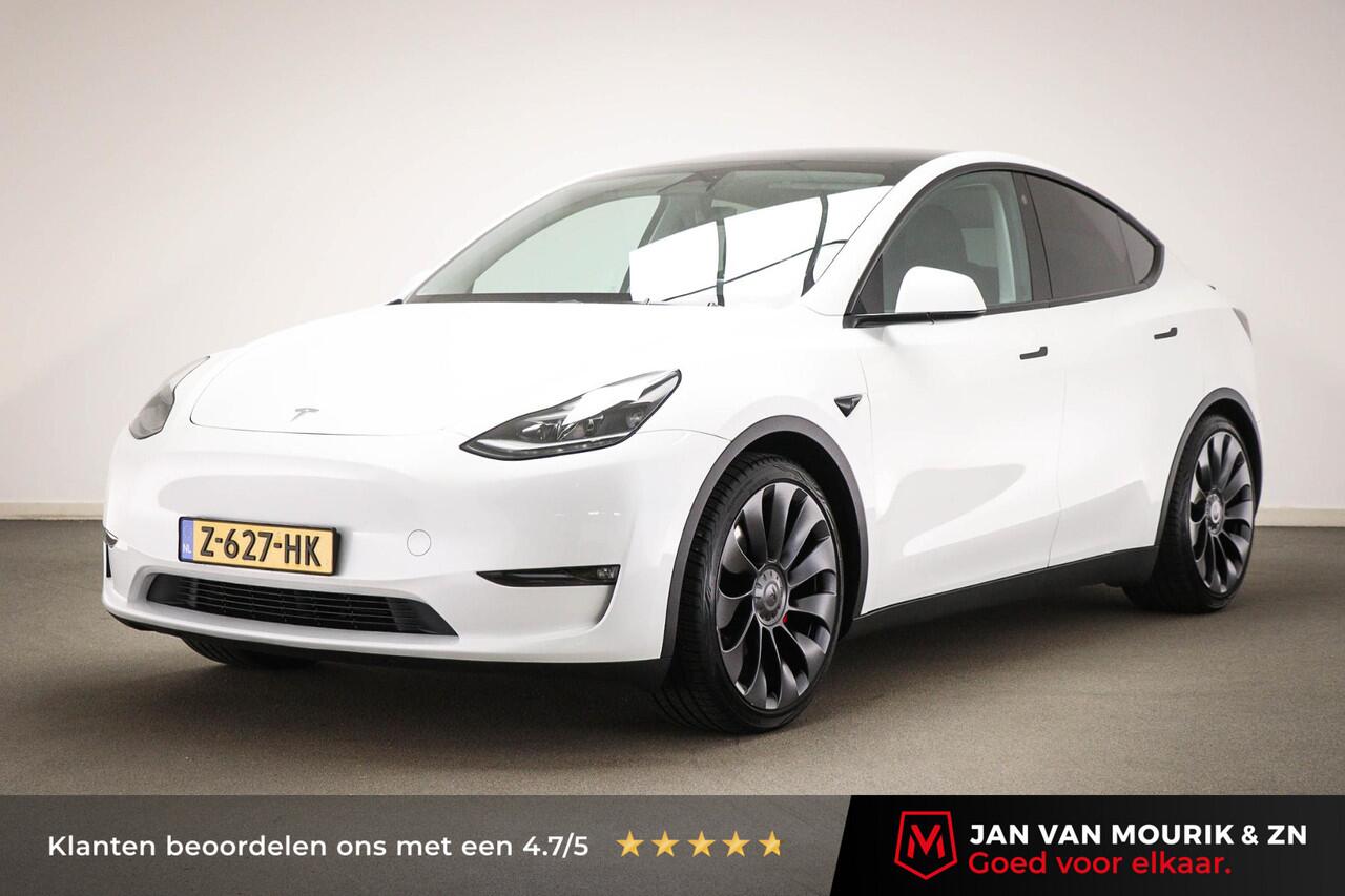 Tesla Model Y Performance AWD 75 kWh SOH 94% | PANORAMADAK | STUURVERWARMING | CAMERA