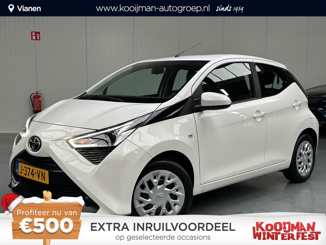 Toyota AYGO 1.0 VVT-i x-play NL Auto, slechts 72000km, Apple Carplay Android auto, btw auto