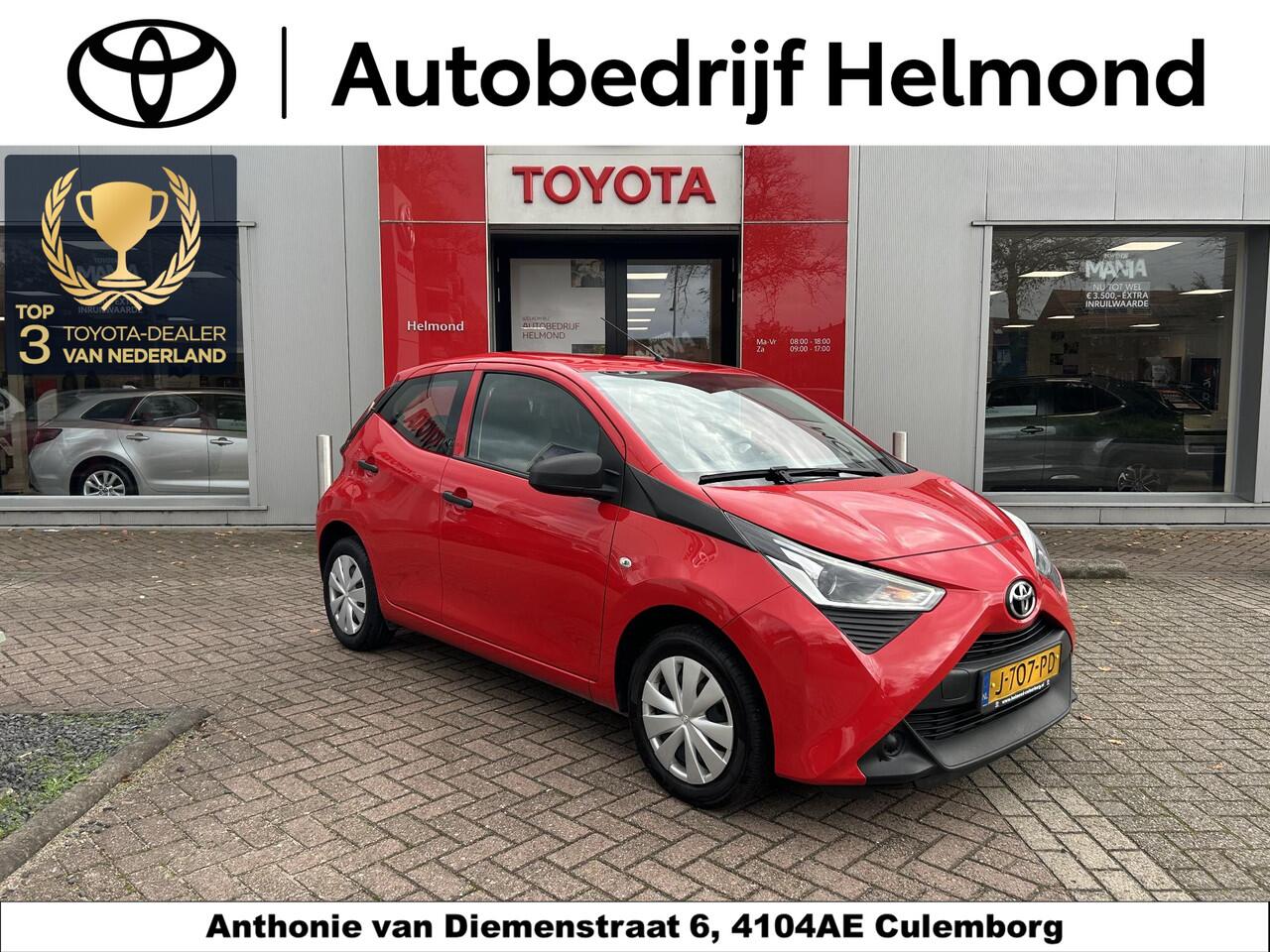 Toyota AYGO 1.0 VVT-i x-fun Airconditioning | Boekjes compleet | Start/Stop systeem | Uitstelbare zijruiten |