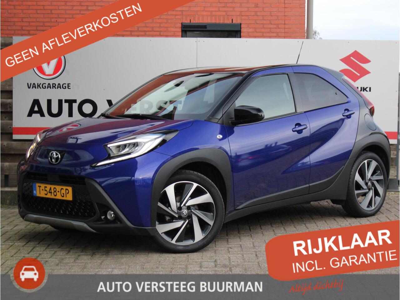 Toyota AYGO X 1.0 VVT-i MT Envy Airco, Navigatie, Applecarpl./Andr. Auto, Draadloos telefoonlader, Adapt. CruiseControl, Achteruitrijcamera
