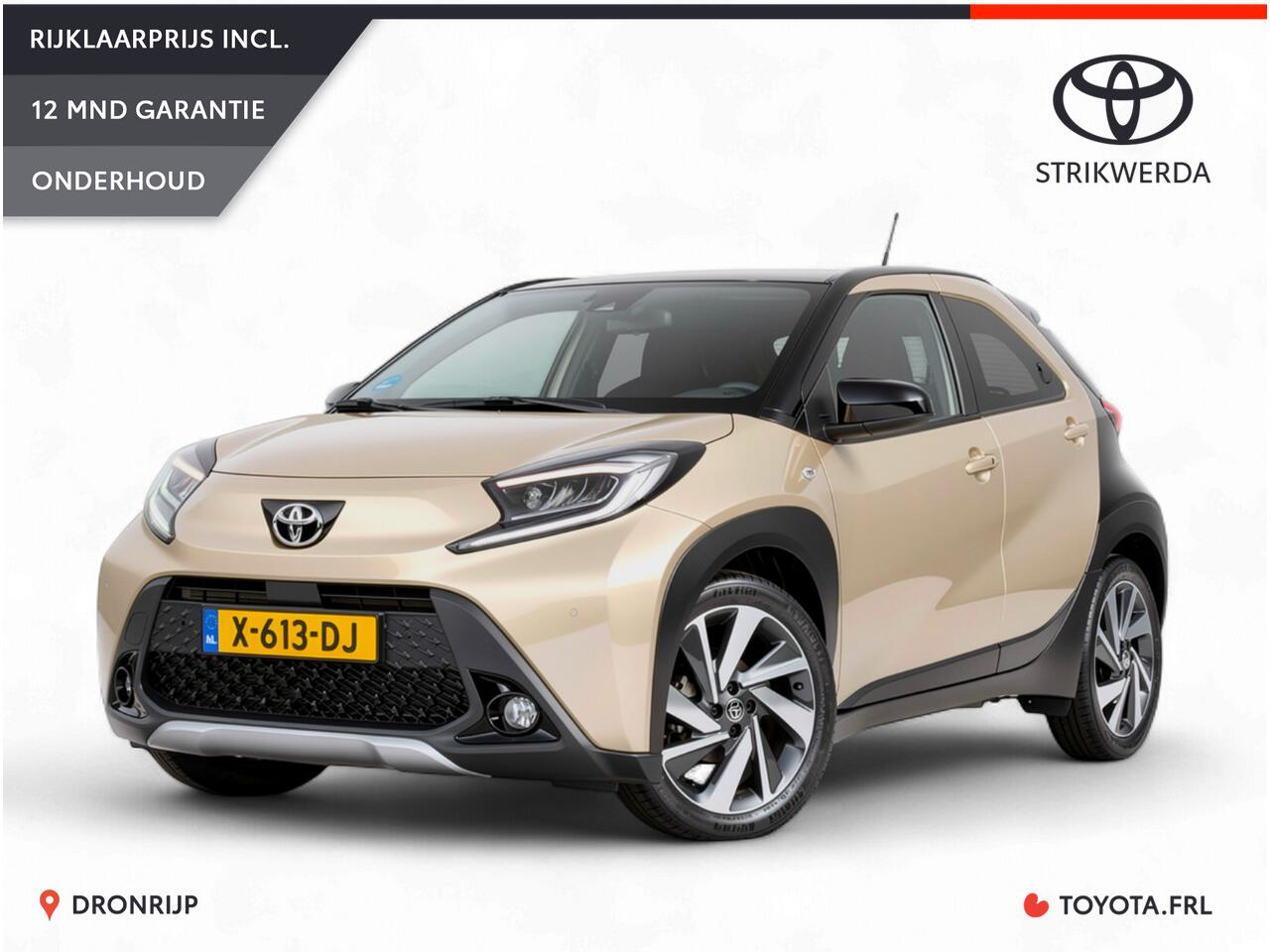 Toyota AYGO X 1.0 VVT-i MT Premium | JBL | Stoelverw. | PDC V+A | Climate control | Keyless | Qi-lader | Camera