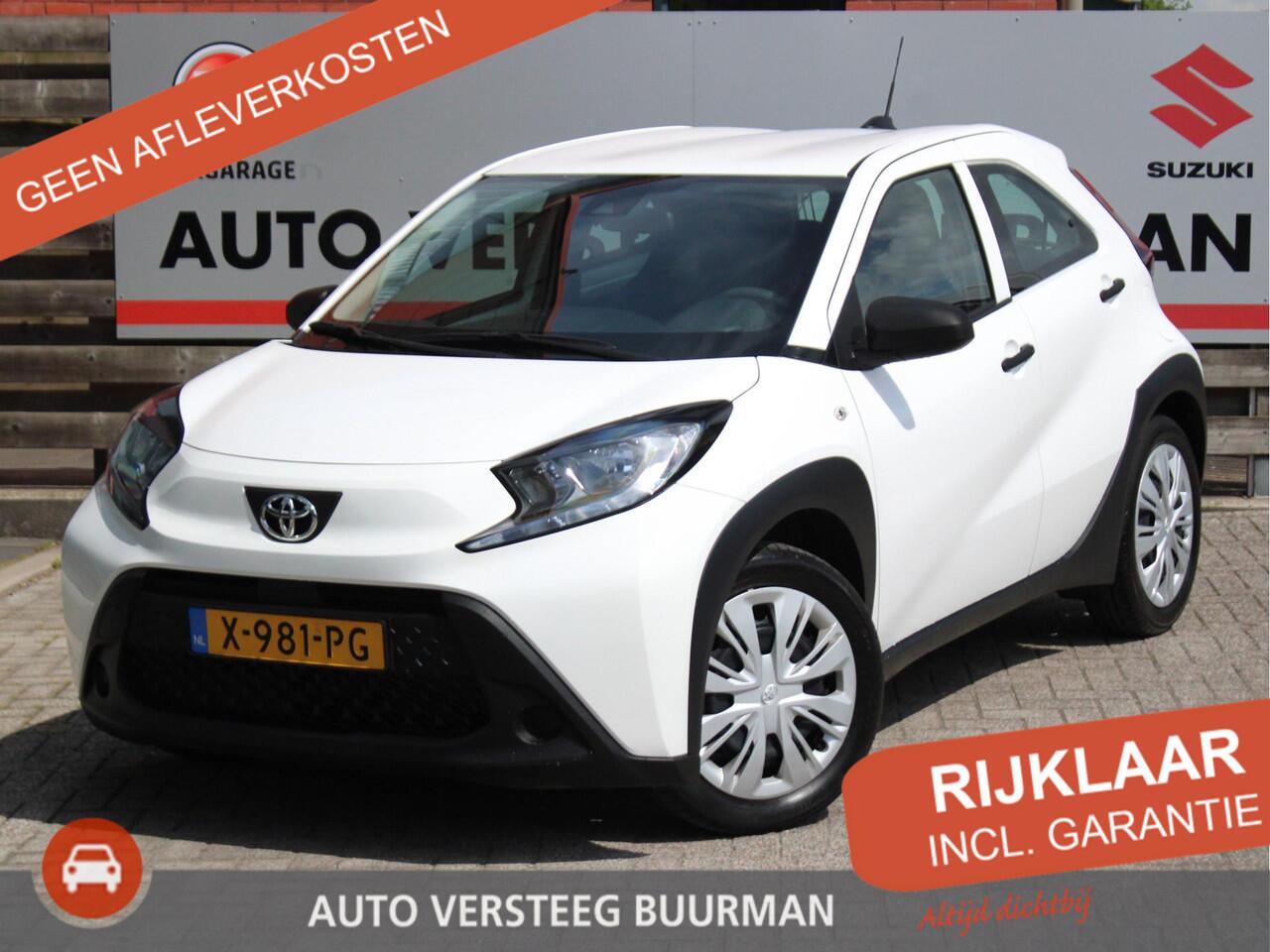 Toyota AYGO X 1.0 VVT-i MT Adaptieve Cruise Control, Airco, Hill Hold Functie, Elektrische Ramen Voor