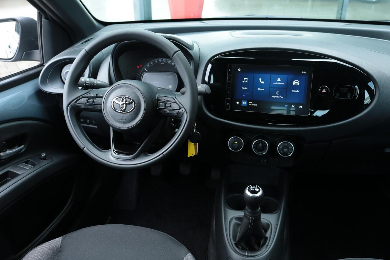 Toyota AYGO X 1.0 VVT-i MT Play Apple carplay, Android auto, Nieuw, Snel leverbaar!