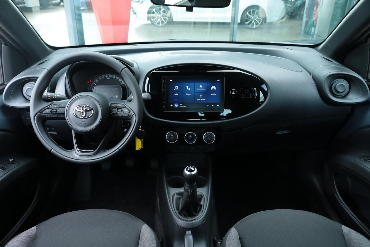 Toyota AYGO X 1.0 VVT-i MT Play Apple carplay, Android auto, Nieuw, Snel leverbaar!