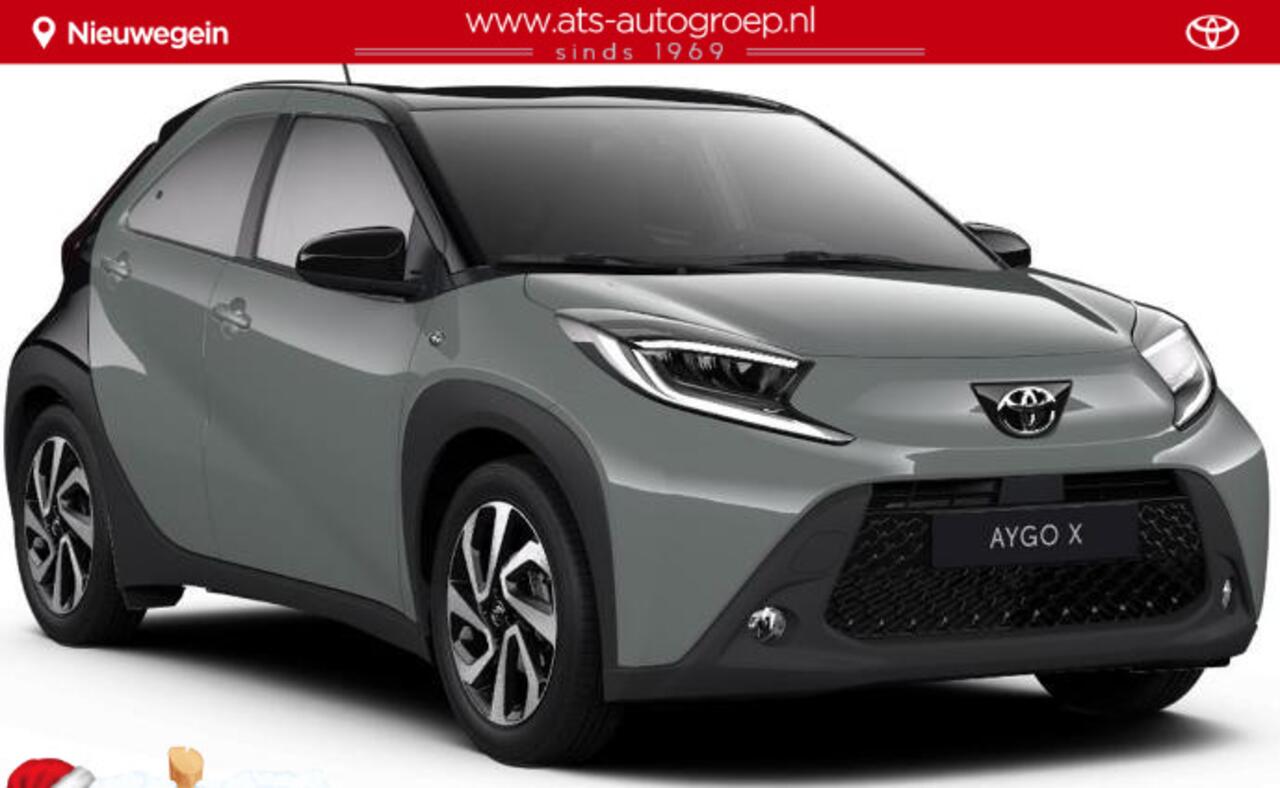 Toyota AYGO X 1.0 VVT-i MT Pulse Nieuw | 2x voorraad , Celestite Grey/zwart dak en Pure white/ zwart dak | Direct uit voorraad leverbaar |