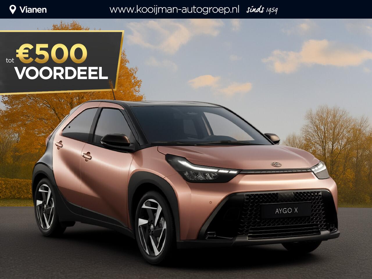 Toyota AYGO X Hybrid 115 play ¤23.250,- RIJKLAAR! Nu ¤500,- voordeel! Nu extra scherp geprijsd!