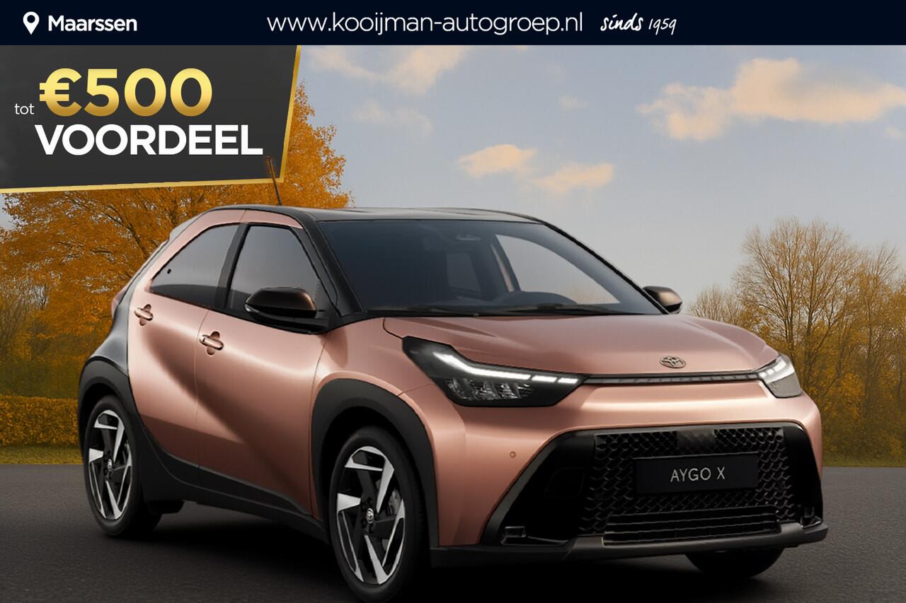Toyota AYGO X Hybrid 115 play ¤23.250,- RIJKLAAR! Nu ¤500,- voordeel! Nu extra scherp geprijsd!