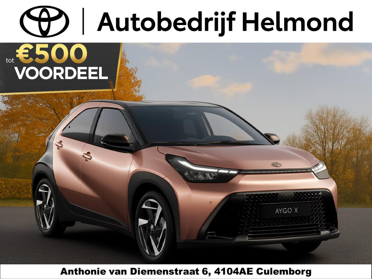 Toyota AYGO X Hybrid 115 play ¤23.250,- RIJKLAAR! Nu ¤500,- voordeel! Nu extra scherp geprijsd!