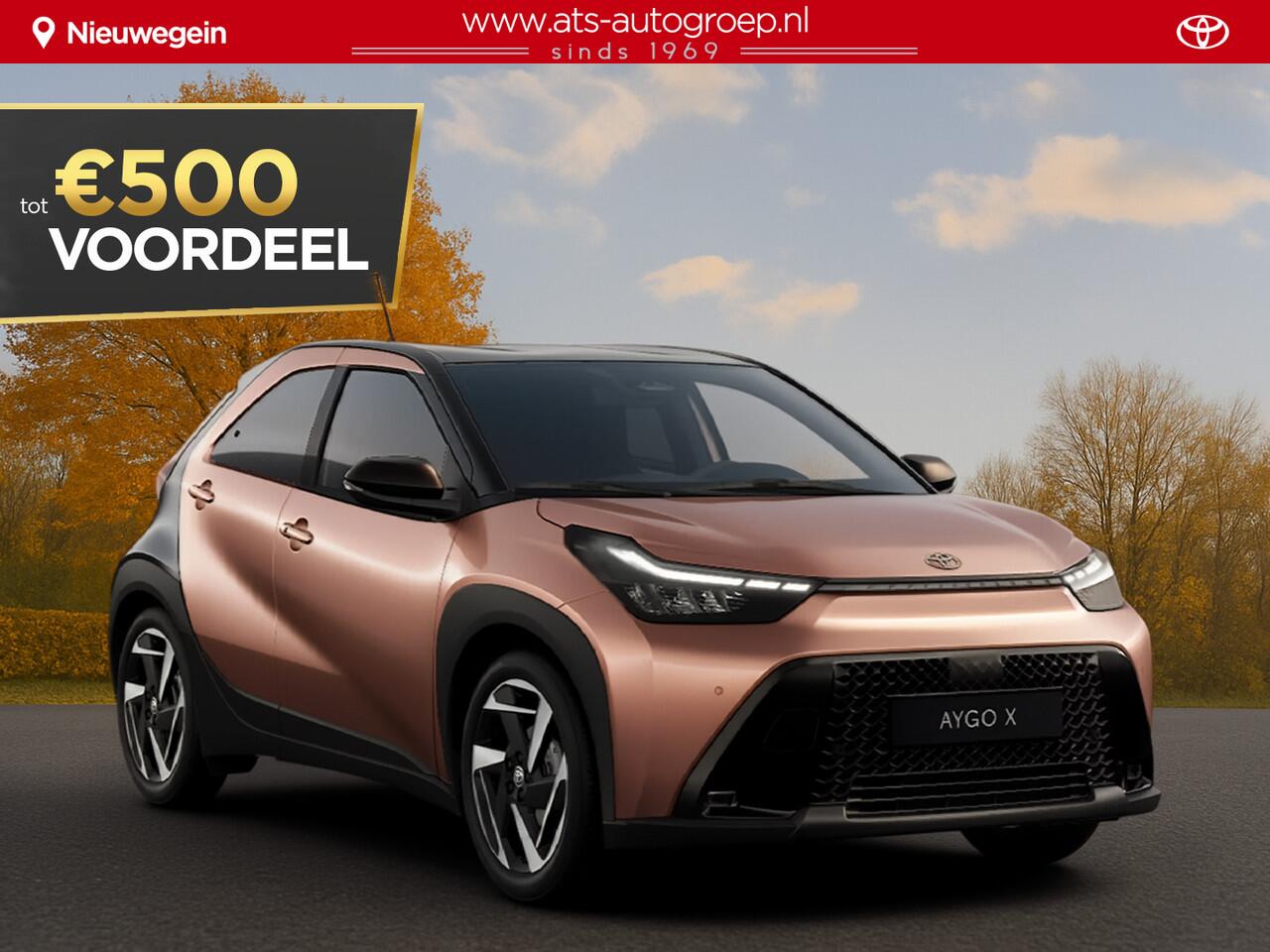 Toyota AYGO X Hybrid 115 play ¤23.250,- RIJKLAAR! Nu ¤500,- voordeel! Nu extra scherp geprijsd!