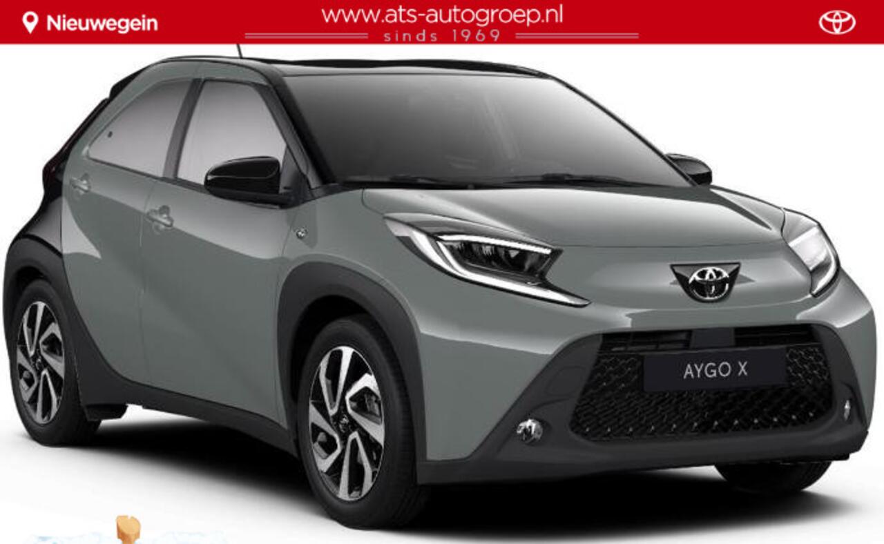 Toyota AYGO X 1.0 VVT-i MT Pulse Nieuw | Celestite Grey/zwart dak en Pure white/ zwart dak | Direct uit voorraad leverbaar |