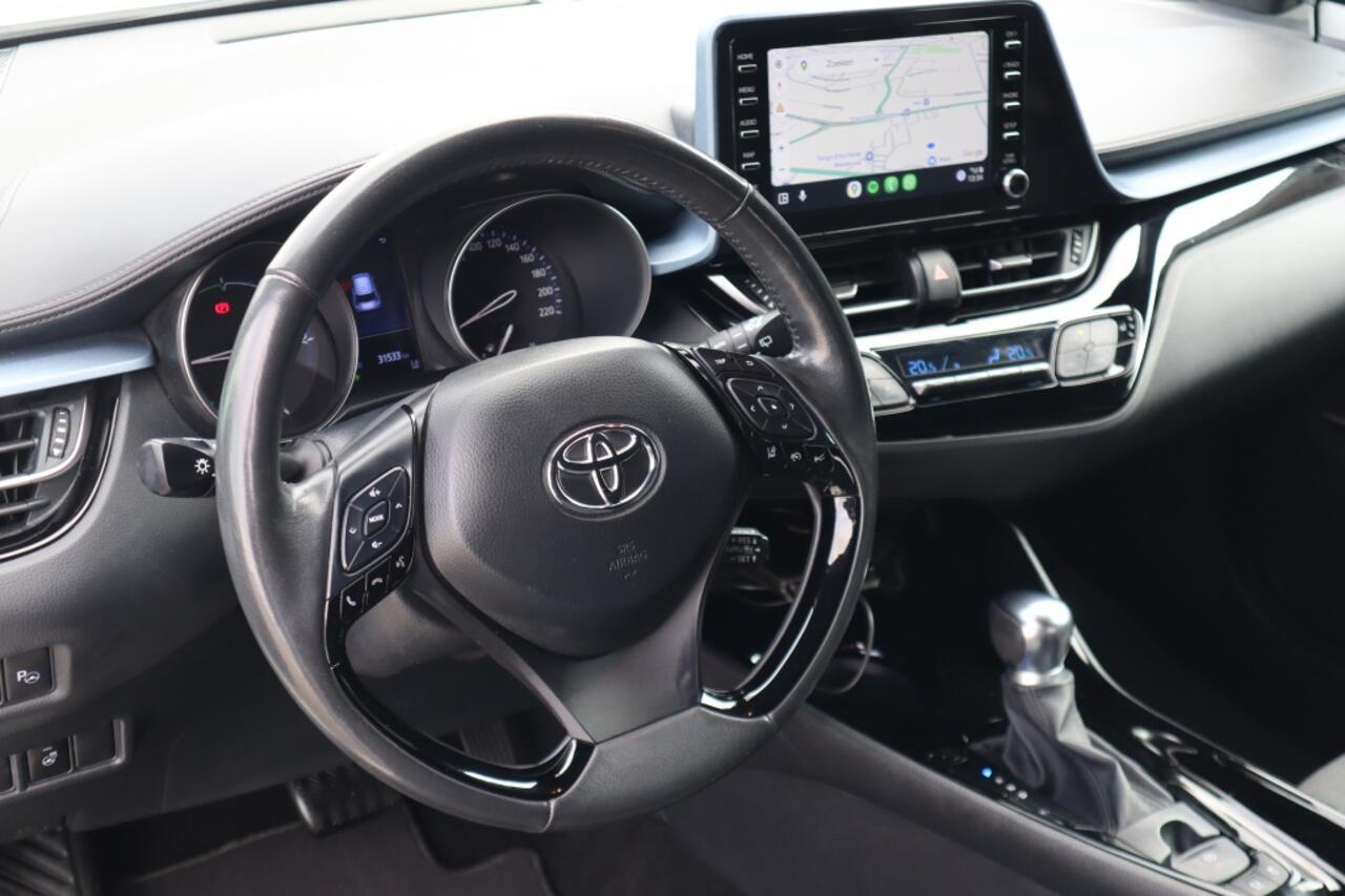 Toyota C-HR 2.0 Hybrid Bi-Tone Apple CarPlay | Treeplanken | Stuur-Stoelverw