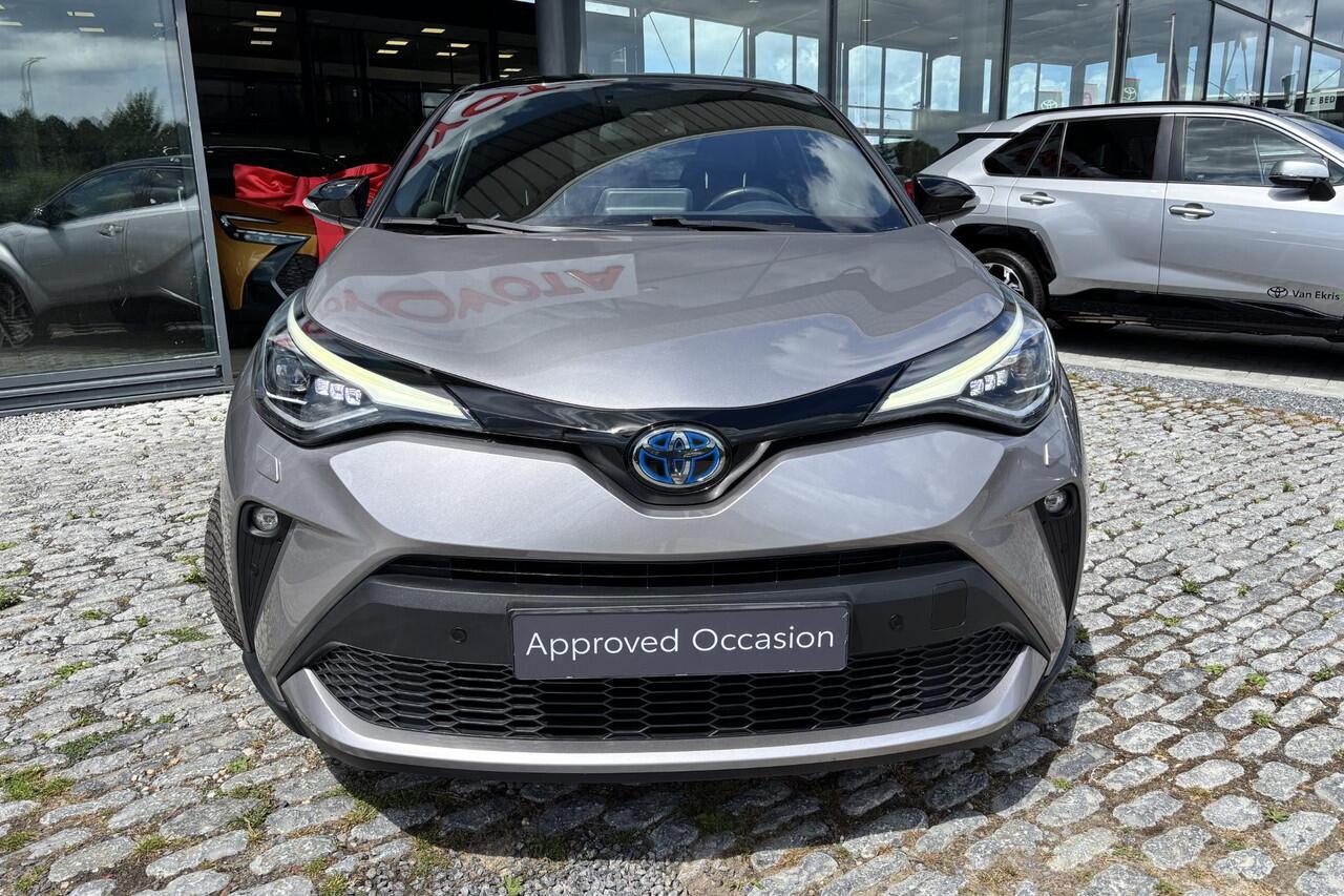 Toyota C-HR 1.8 Hybrid First Edition, All season, BSM, Stuur verwarming, Stoelverwarming.