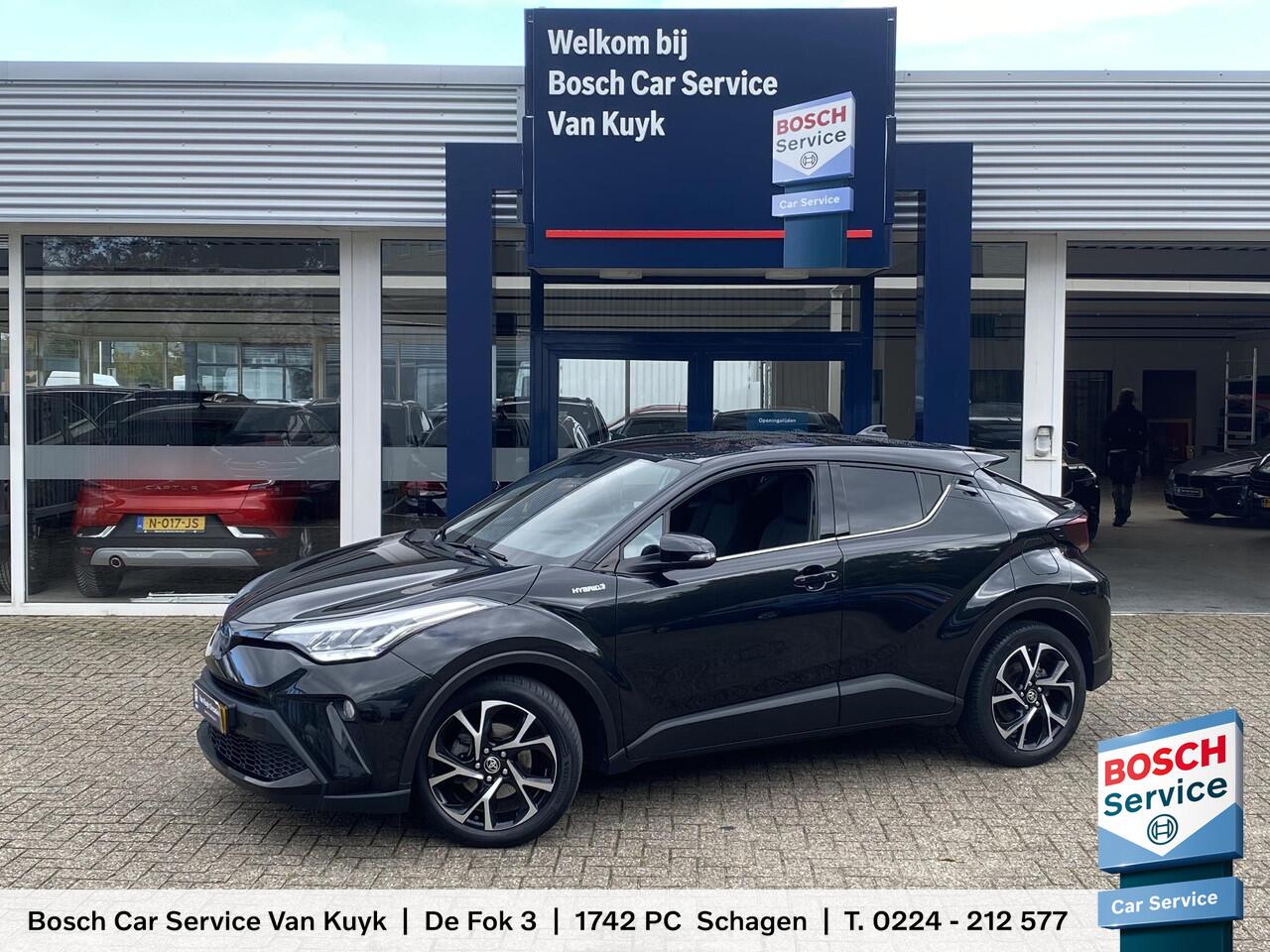 Toyota C-HR 1.8 Hybrid Business Plus / Automaat / Adaptieve Cruise-Control / Climate-Control / Apple-Carplay & Android-Auto / Keyless / LED / Dodehoek-Detectie / DAB Radio-Bluetooth / Getint-Glas / Armsteun V+A / PDC V+A met Camera / 18'' LMV / ENZ.