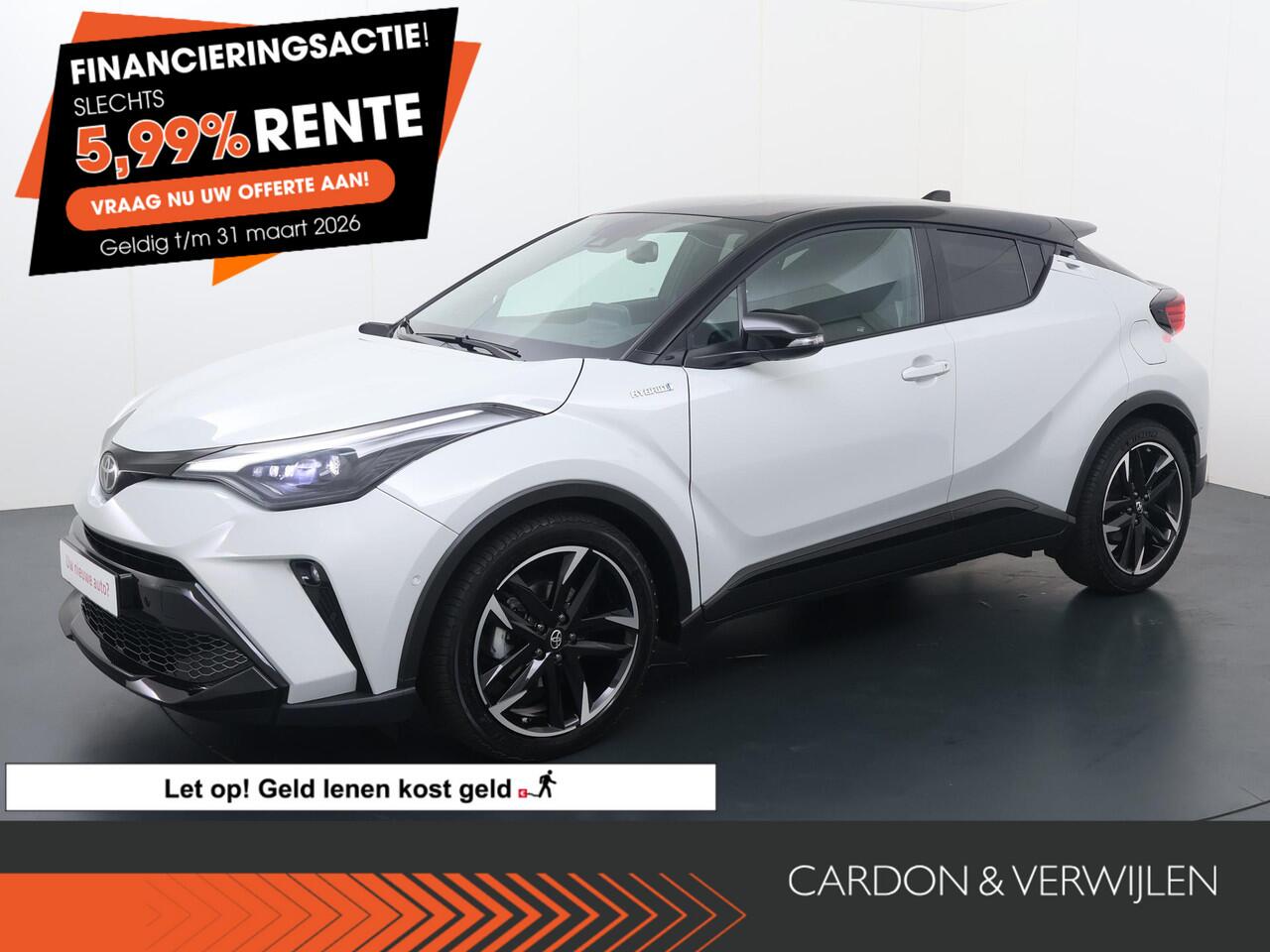 Toyota C-HR 2.0 Hybrid GR-Sport | 152 PK | Automaat | 19" LM velgen | GR Sport | LED verlichting | JBL premium audio | Voorstoelen verwarmd |
