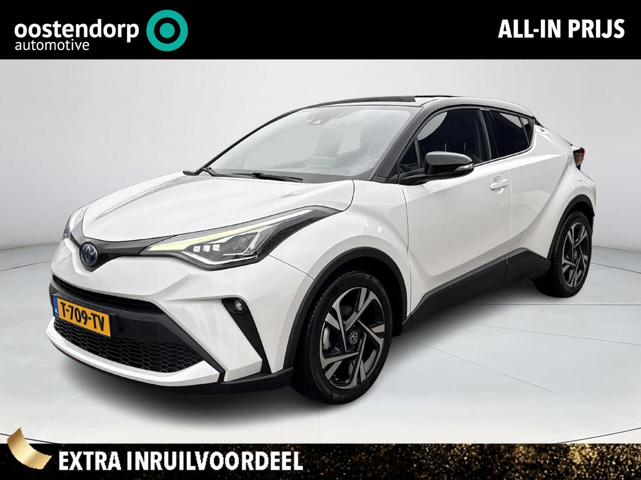 Toyota C-HR 2.0 Hybrid Bi-Tone **NAVIGATIE/ STOELVERWARMING/ KEYLESS/ DODEHOEK DETECTIE**