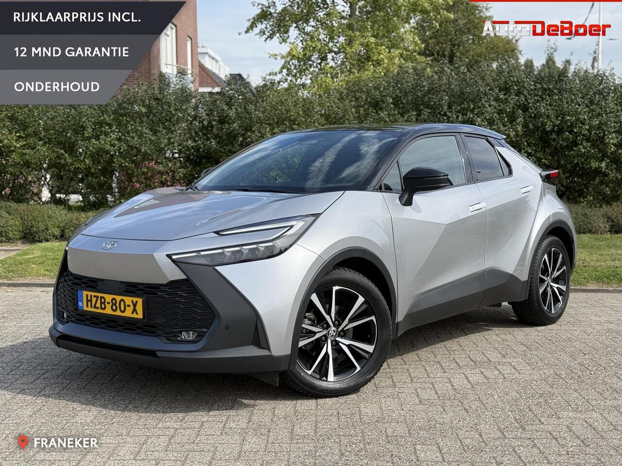 Toyota C-HR 1.8 Hybrid 140 First Edition | Bi-tone | Stoel- stuurverwarming | Elek. achterklep | Camera | PDC V+A