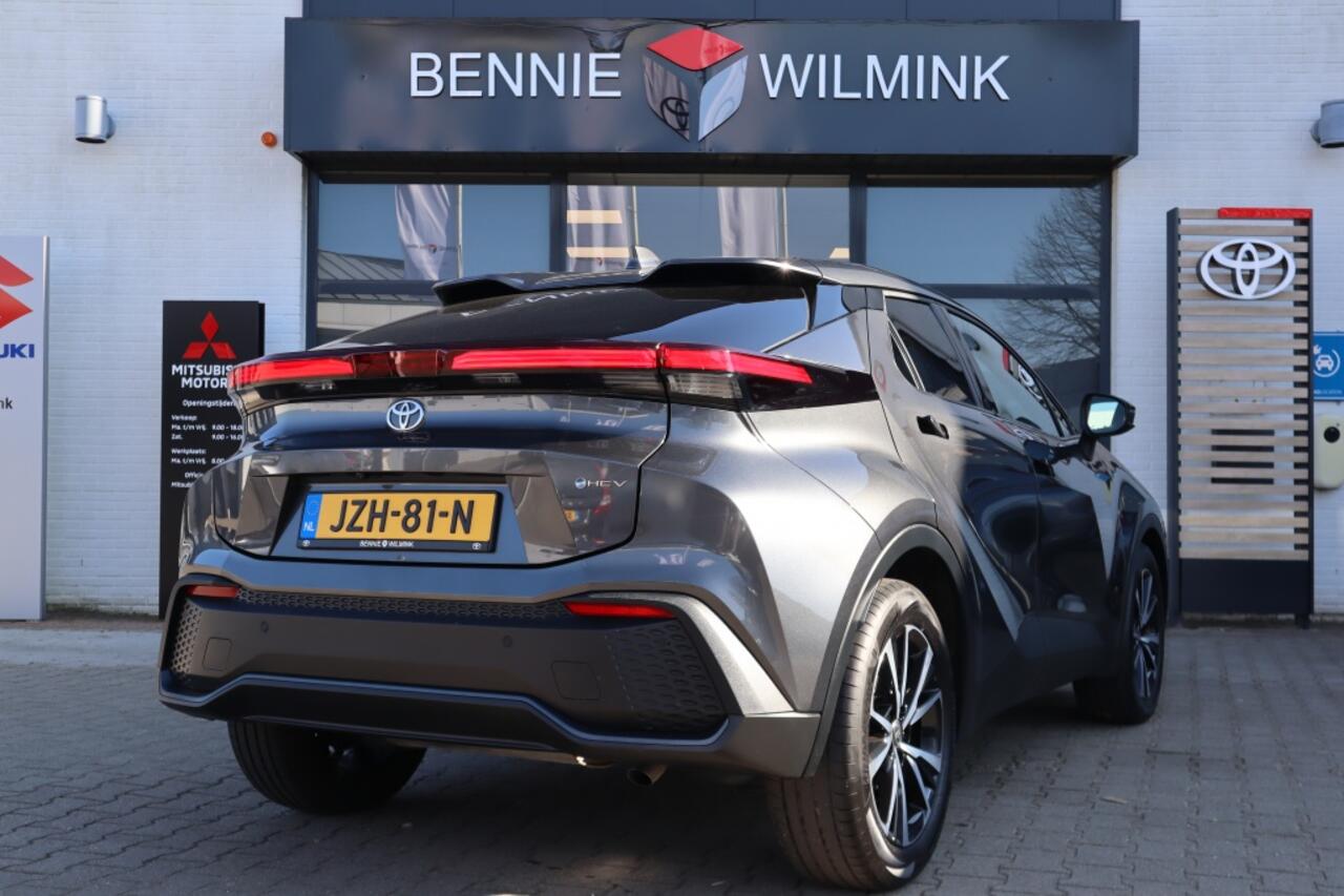 Toyota C-HR 1.8 Hybrid 140 Dynamic Electr a-klep | Dodehoek | Stuur en stoel