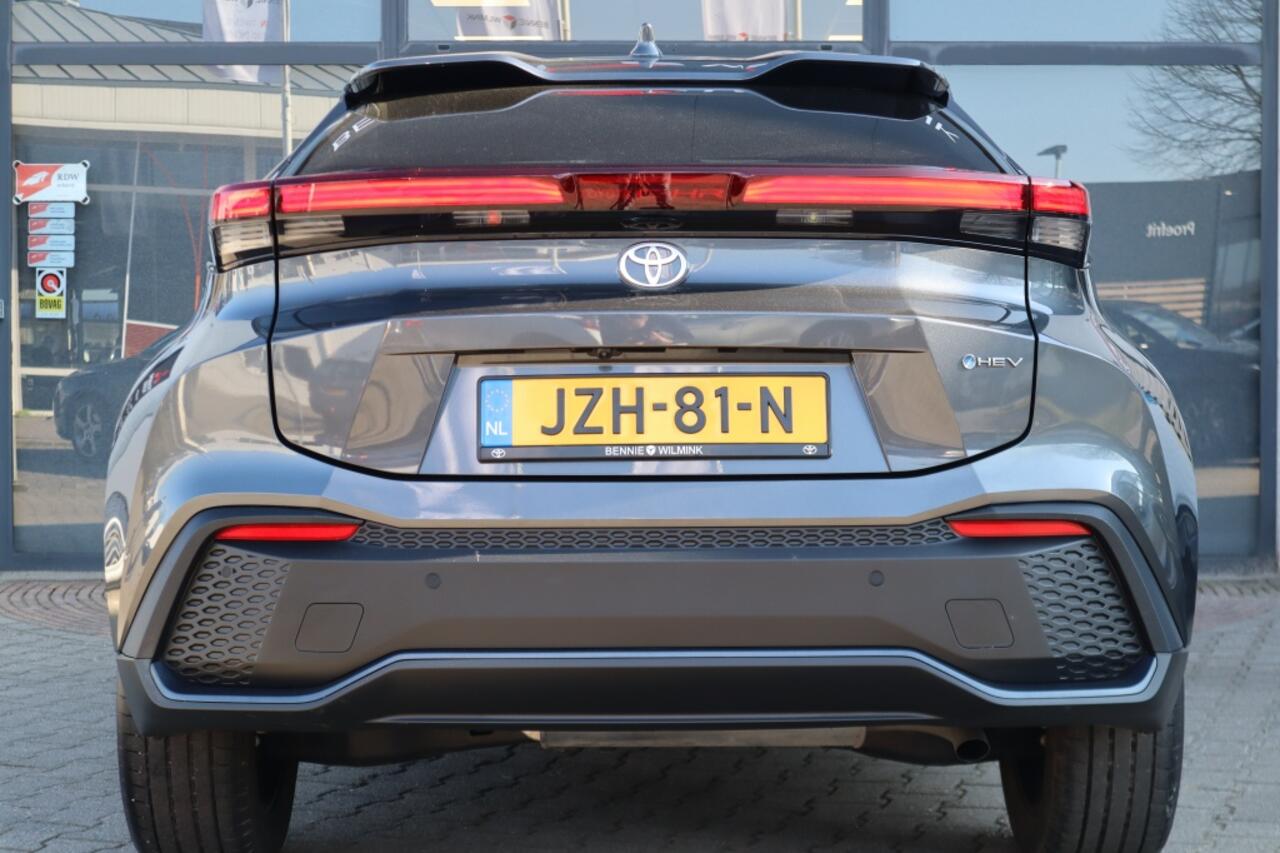 Toyota C-HR 1.8 Hybrid 140 Dynamic Electr a-klep | Dodehoek | Stuur en stoel