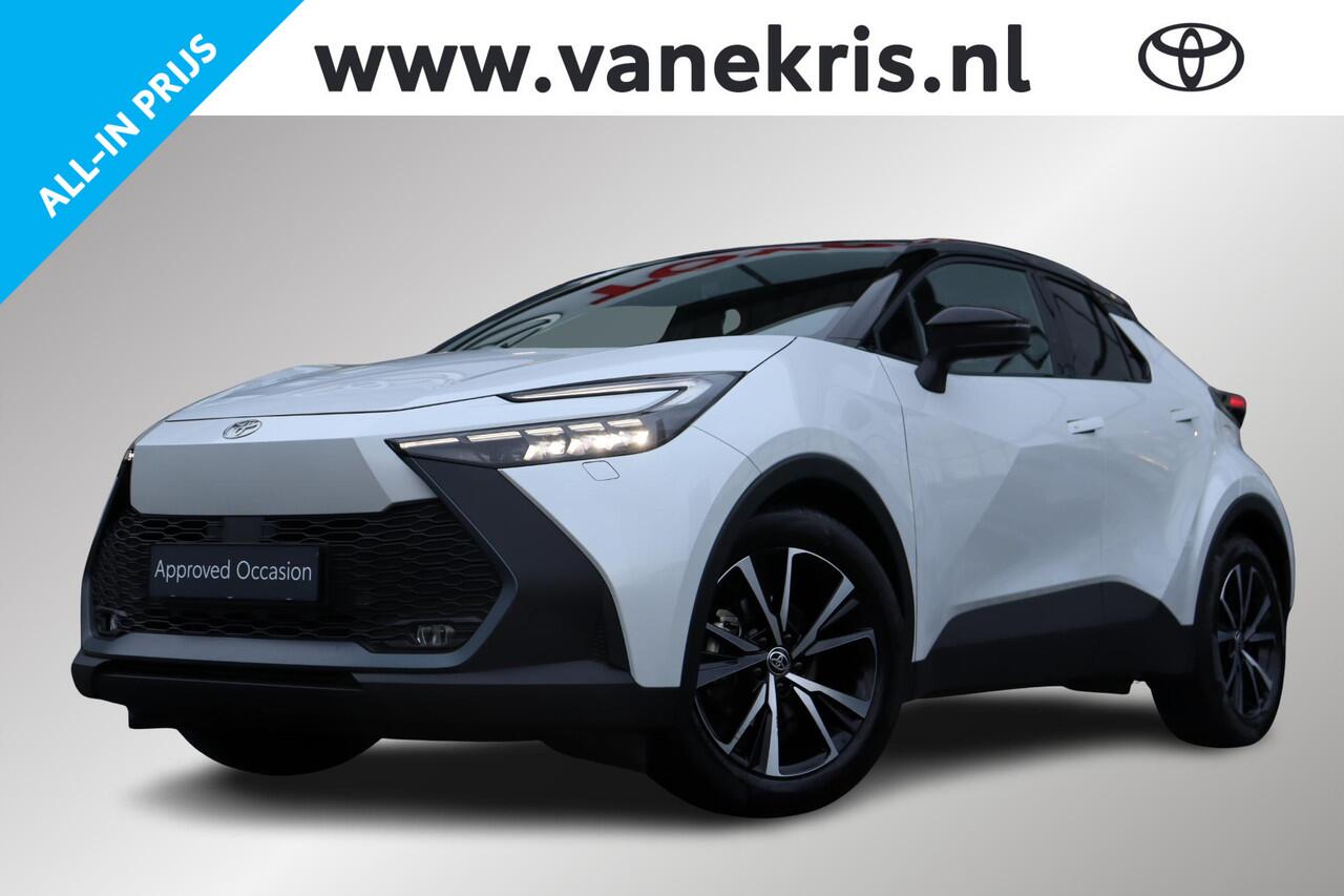 Toyota C-HR 1.8 Hybrid 140 First Edition Limited, BSM, Stoel / Stuurverwarming, Apple Carplay / Android auto, Elek. Achterklep.