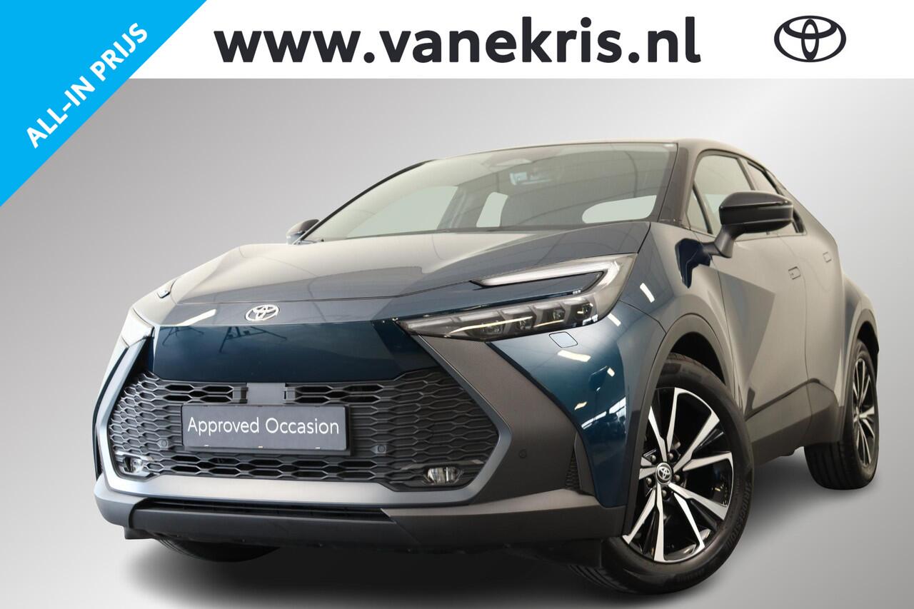 Toyota C-HR 1.8 Hybrid 140 First Edition Bitone, Groot scherm Stoel en stuurverwarming, Apple Carplay, Android Auto, Elek Achterklep.