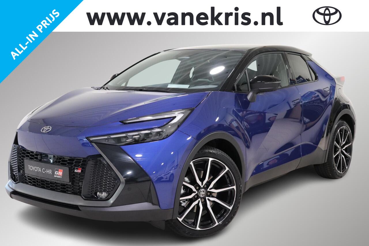 Toyota C-HR 2.0 Plug-in Hybrid 220 GR SPORT, Premium Pack, 2.000,- Inruilpremie, BSM, 360 Camera, JBL, Stuur & Stoel & Voorruit Verwarming, Pano!