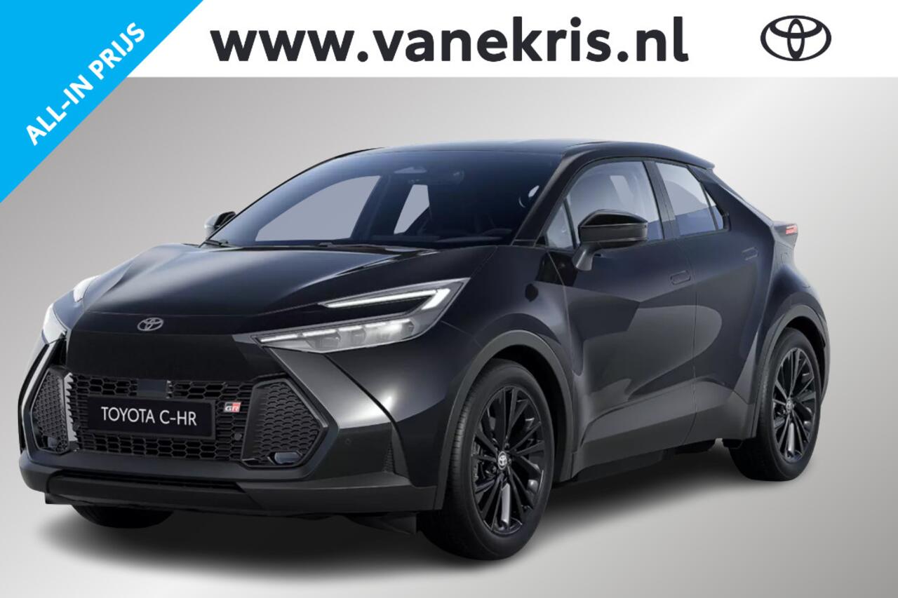 Toyota C-HR 2.0 Plug-in Hybrid 220 Black Edition, Nieuw en snel leverbaar met ¤2.000 inruilpremie!!