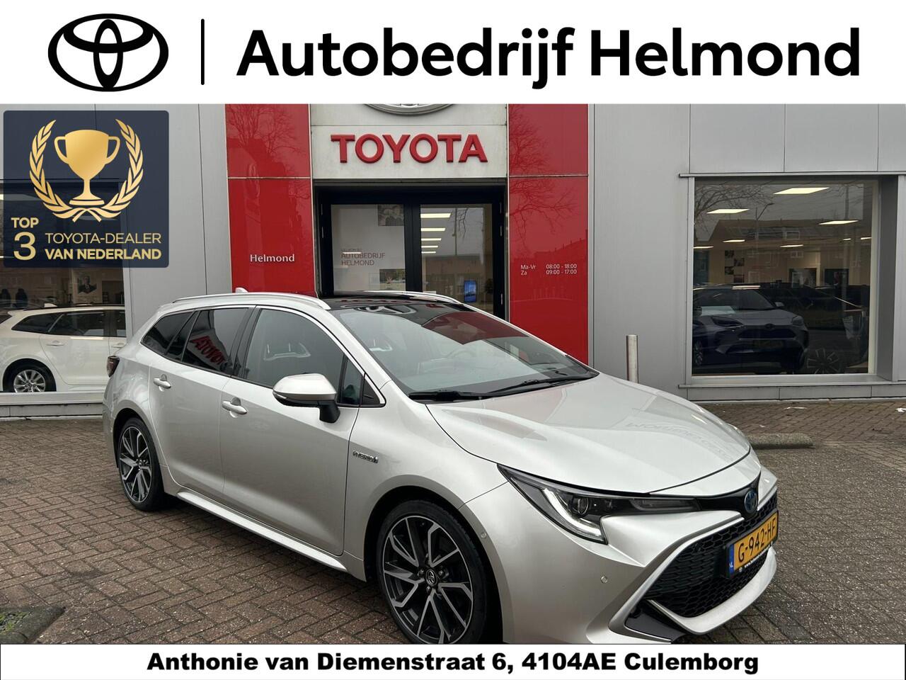Toyota COROLLA Touring Sports 2.0 Hybrid Premium Trekhaak | Ruime auto vol luxe! | HUD | Stoelverwarming | JBL Premium audio | Elektr. achterklep |