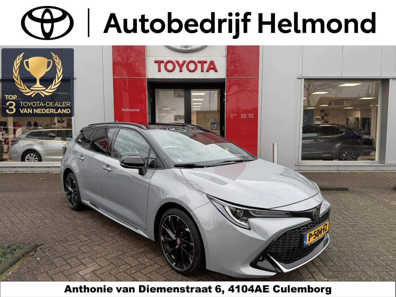 Toyota COROLLA Touring Sports 2.0 Hybrid GR-Sport Plus | Panoramisch schuif-/kanteldak | Stoelverwarming | Navigatie Apple CarPlay/Android Auto | Dashcam | HUD | QI | BSD |