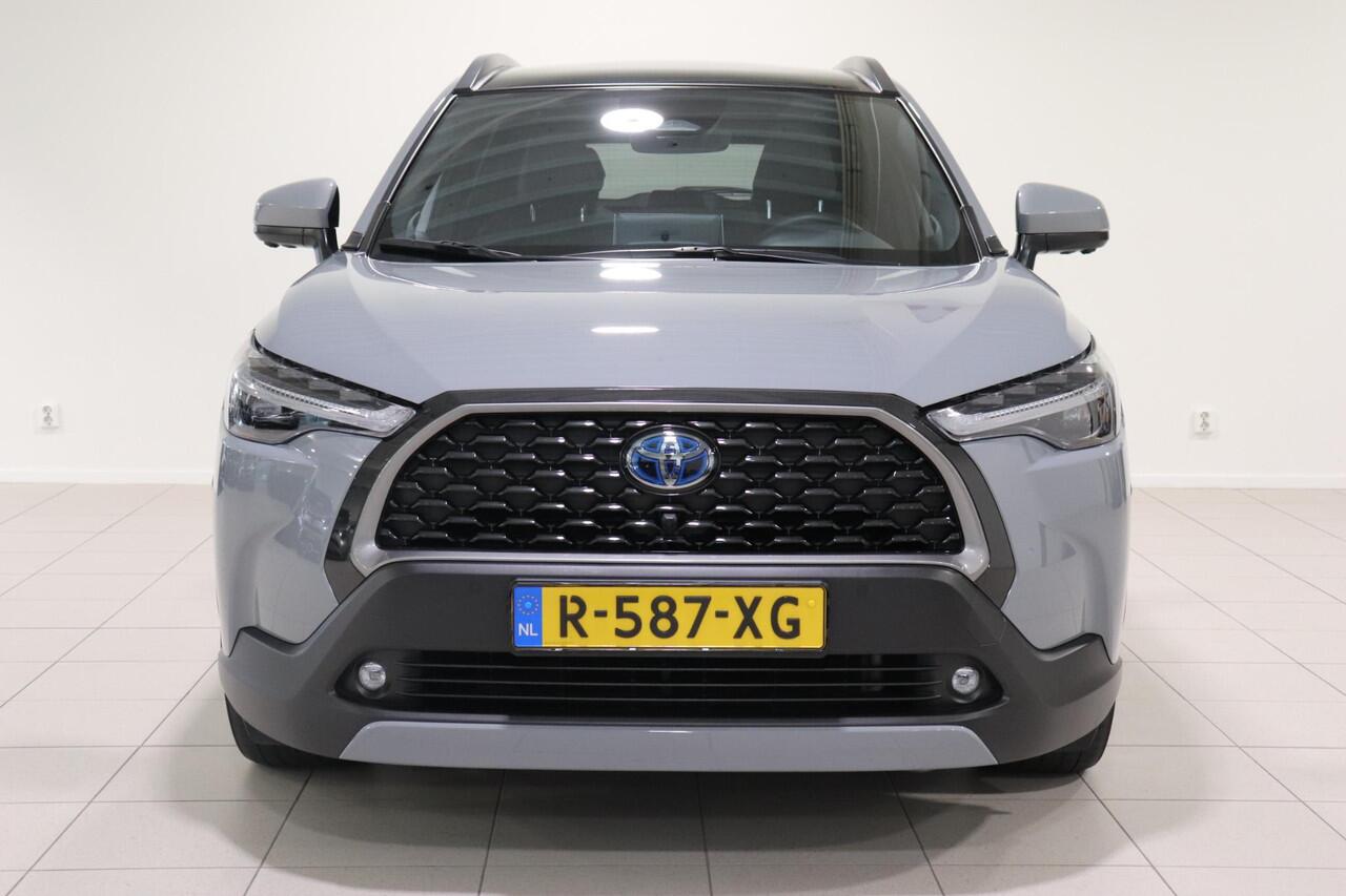 Toyota COROLLA Cross 2.0 High Power Hybrid Launch Edition, JBL, BSM, PANO, Leder Zwart!
