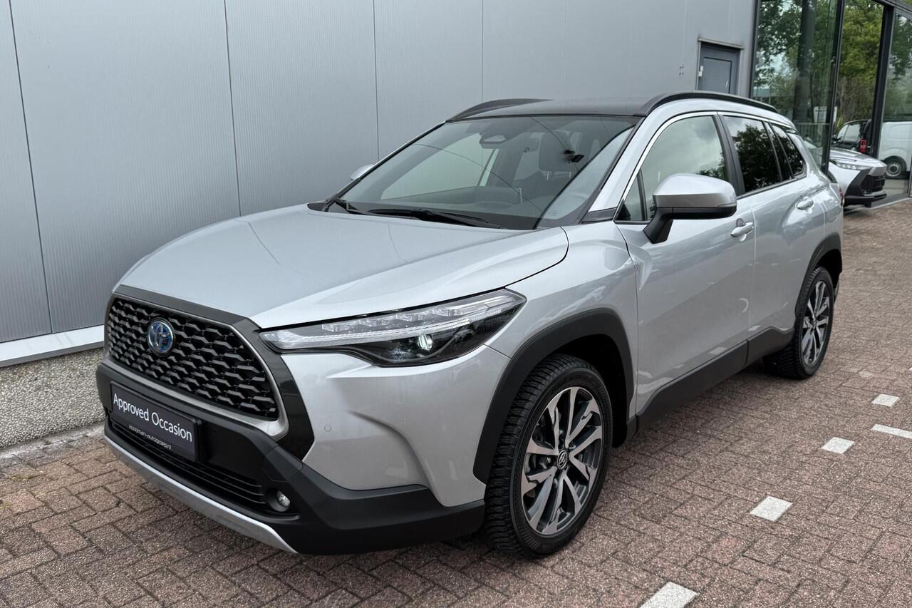 Toyota COROLLA Cross 2.0 High Power Hybrid Executive Edition Panoramadak, Dodehoekdetectie, Parkeersensoren voor + achter, Elektrische achterklep, Led, Navi, Garantie t/m 2034!