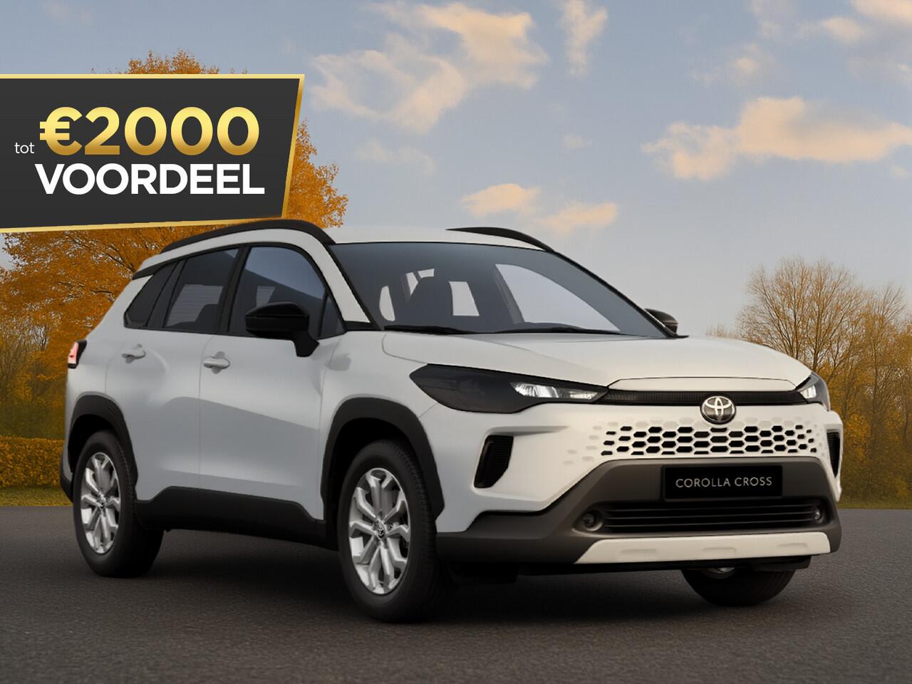 Toyota COROLLA Cross Hybrid 140 Active ¤37.495,- RIJKLAAR! Nu ¤2.000,- voordeel! Nu extra scherp geprijsd!