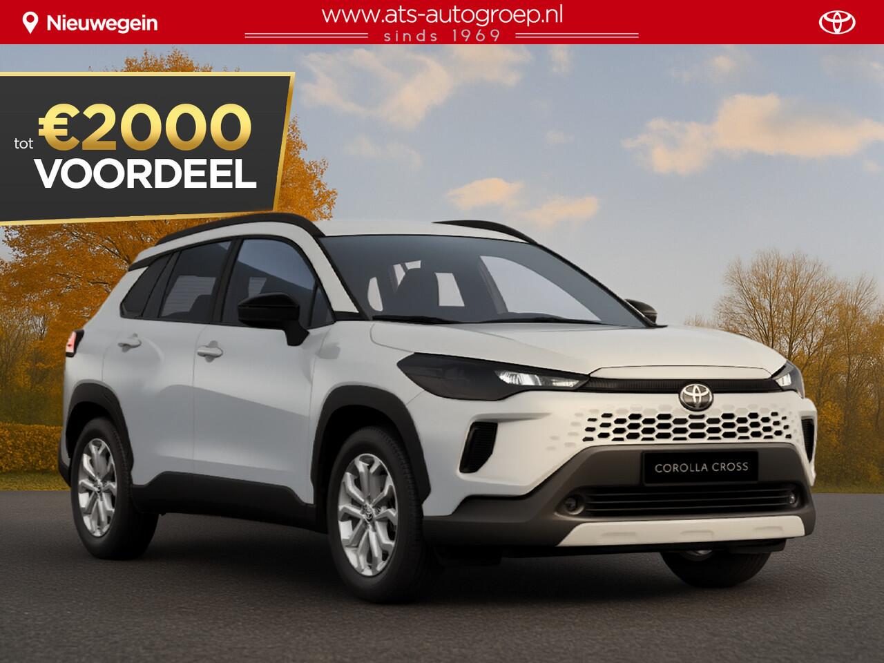 Toyota COROLLA Cross Hybrid 140 Active ¤37.495,- RIJKLAAR! Nu ¤2.000,- voordeel! Nu extra scherp geprijsd!