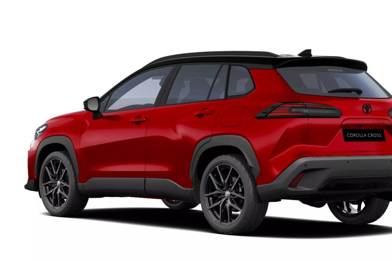 Toyota COROLLA Cross Hybrid 180 GR Sport panoramisch dak, nieuw en snel leverbaar (juni 2026) met ¤1500 inruilvoordeel