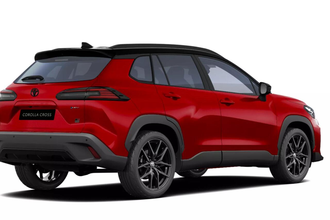 Toyota COROLLA Cross Hybrid 180 GR Sport panoramisch dak, nieuw en snel leverbaar (juni 2026) met ¤1500 inruilvoordeel