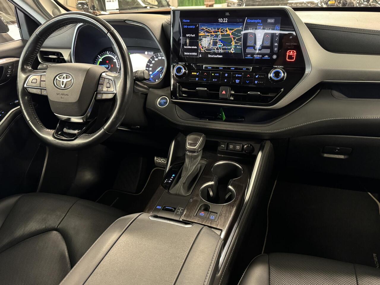 Toyota HIGHLANDER 2.5 AWD Hybrid Premium | Navigatie | JBL-Audio | Parkeersensoren | Achterklep Elektrisch | ( Vestiging - Nieuwegein )