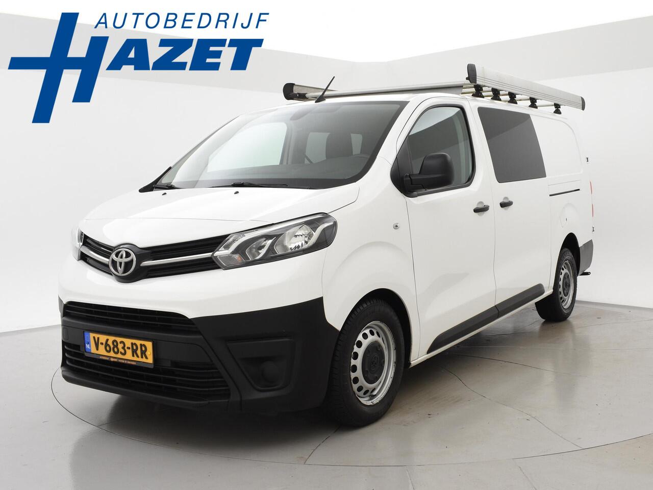 Toyota PROACE Worker 2.0 D-4D LONG DUBBEL CABINE + 2 SCHUIFDEUREN / NAVIGATIE / TREKHAAK / IMPERIAAL