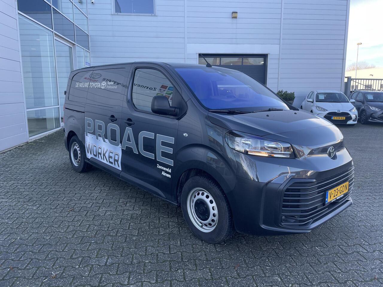 Toyota PROACE Electric Worker Challenger Extra Range L1 75 kWh + Comfort tussenwand & laadvloer