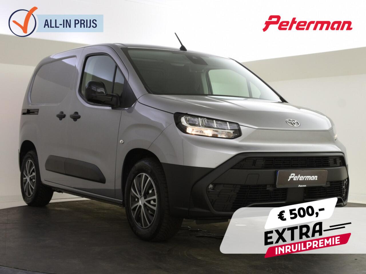 Toyota PROACE CITY Electric 3p. Challenger 50 kWh | Nieuw Model | Stuur + Stoelverwarm. |